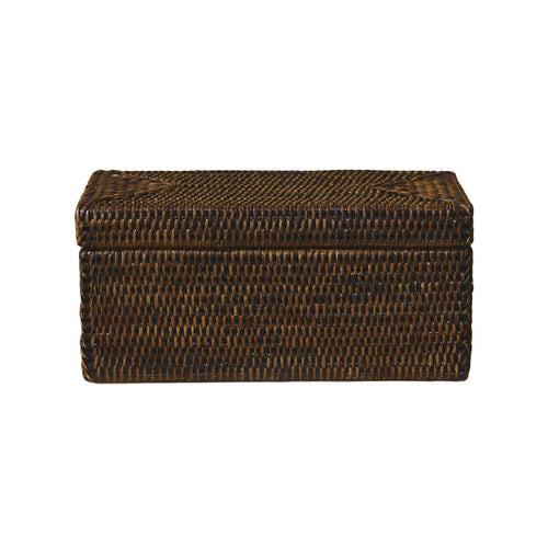 Kapaklı Rattan Saklama Kutusu