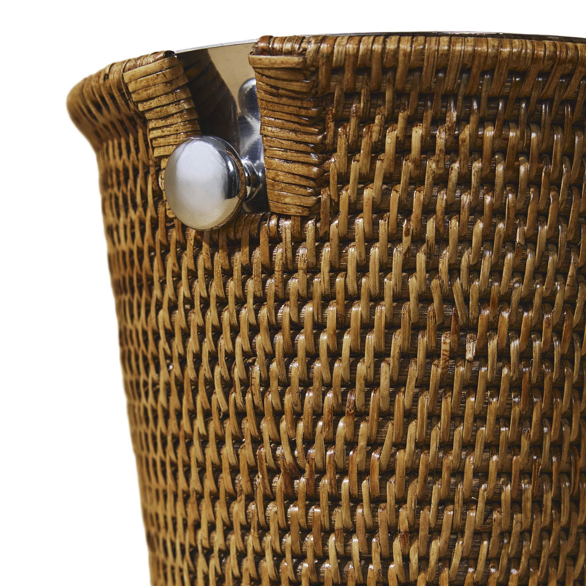Rattan Şarap Kovası
