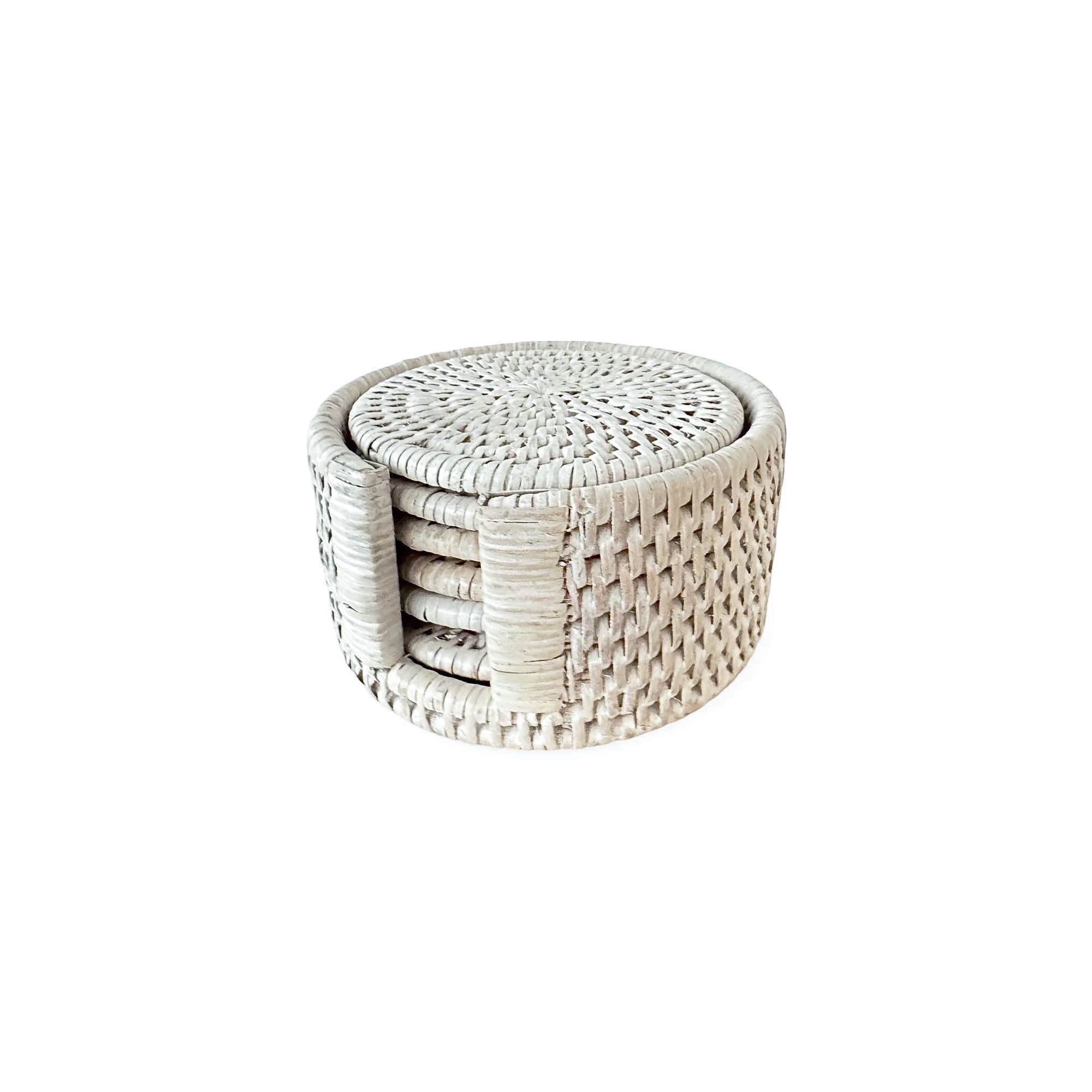 Rattan Bardak Altlığı (6'lı Set)