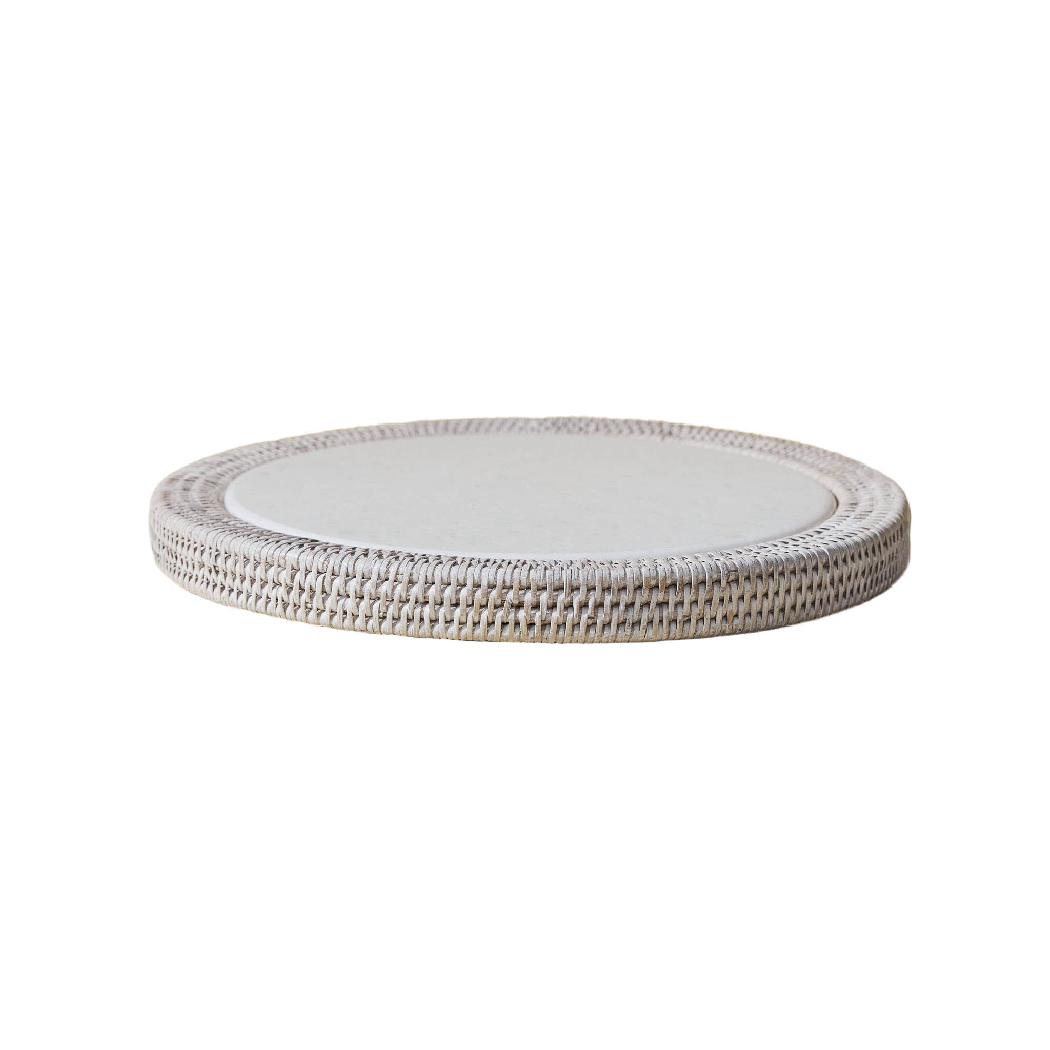 Yuvarlak Rattan Peynir Tabağı