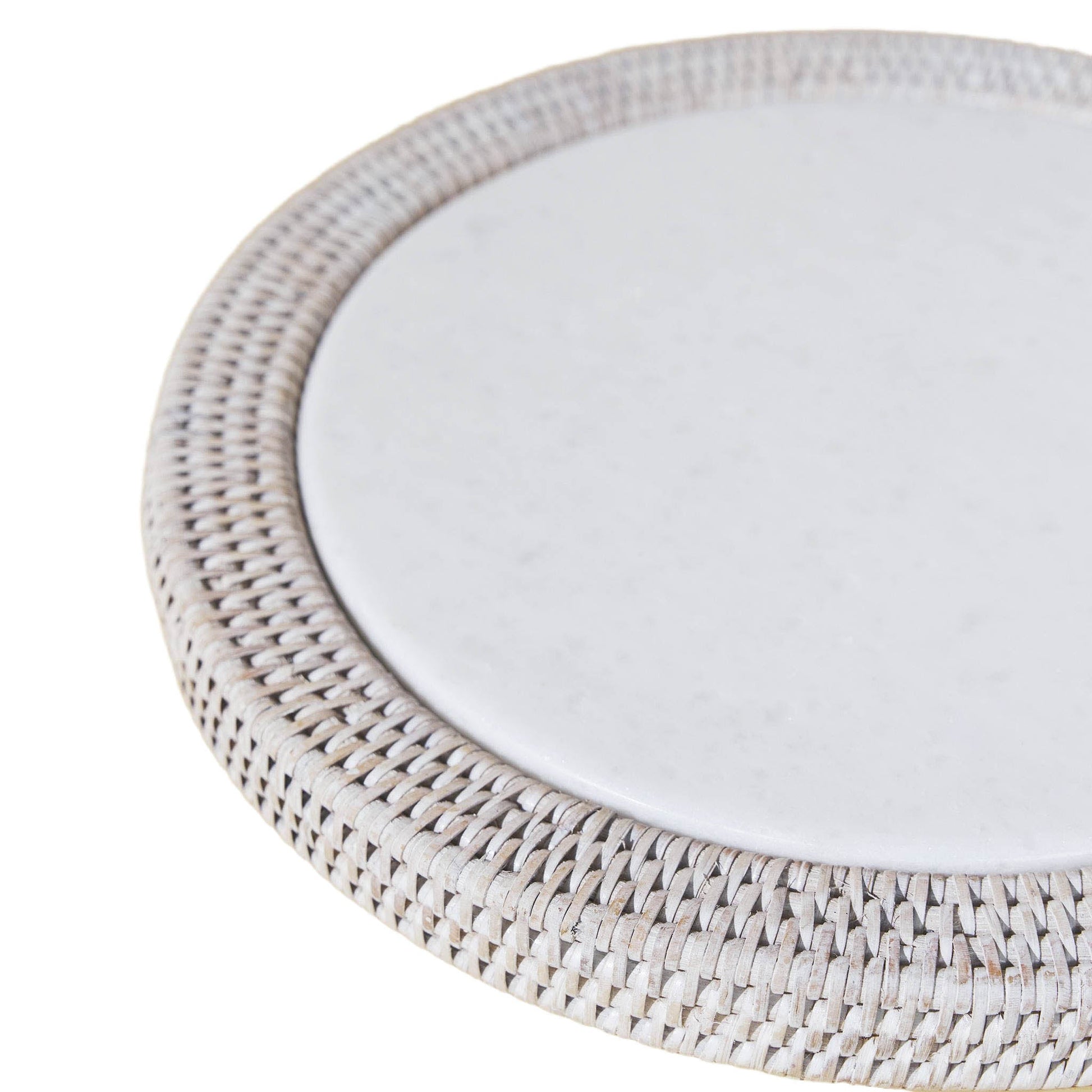 Yuvarlak Rattan Peynir Tabağı