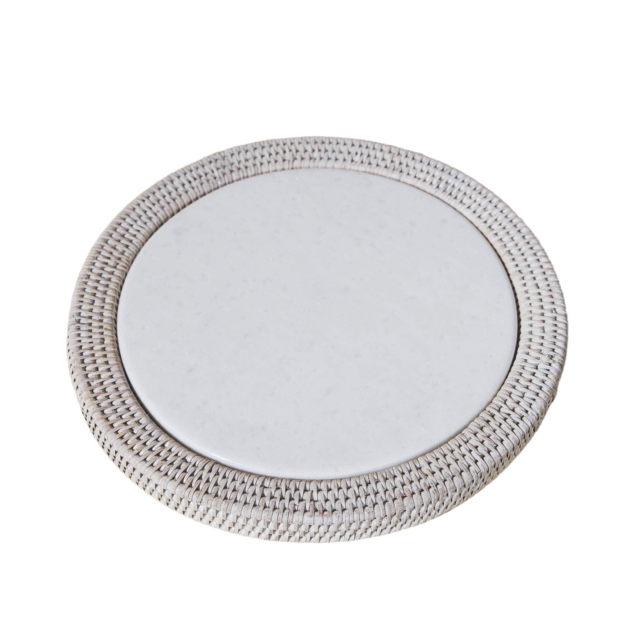 Yuvarlak Rattan Peynir Tabağı