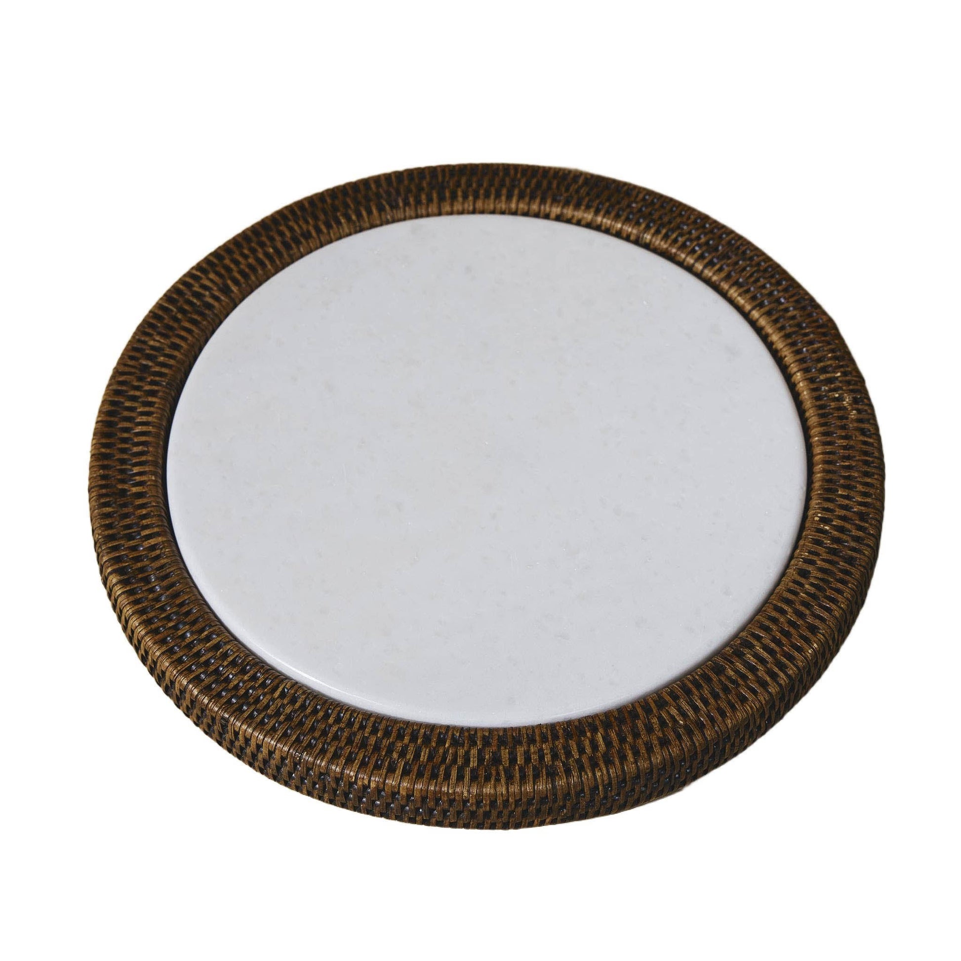 Yuvarlak Rattan Peynir Tabağı
