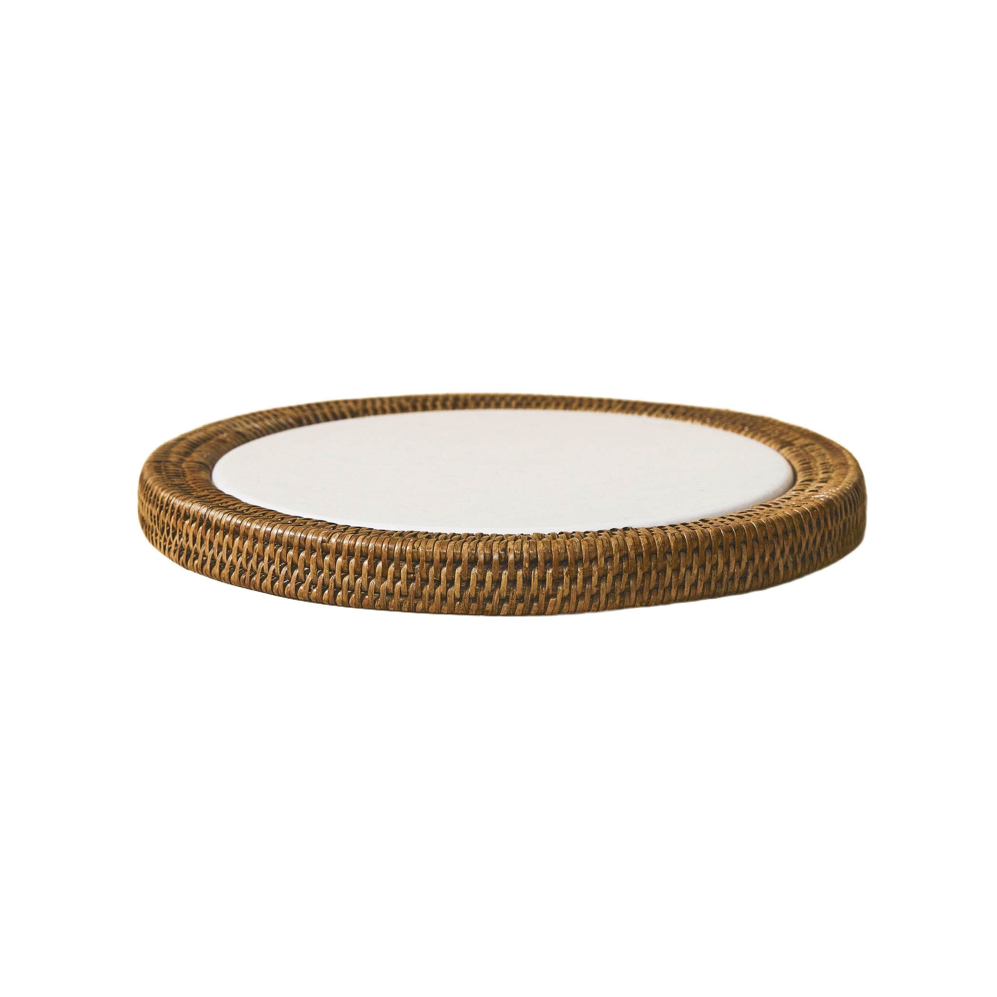 Yuvarlak Rattan Peynir Tabağı