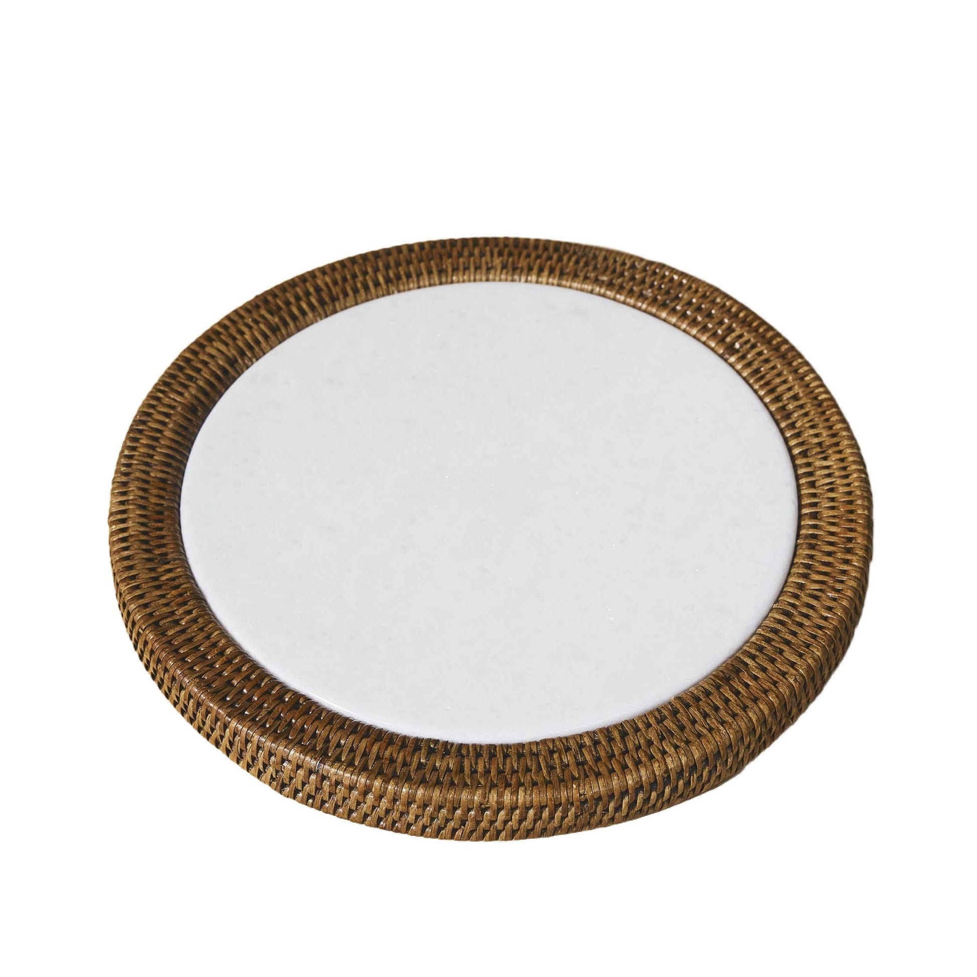 Yuvarlak Rattan Peynir Tabağı