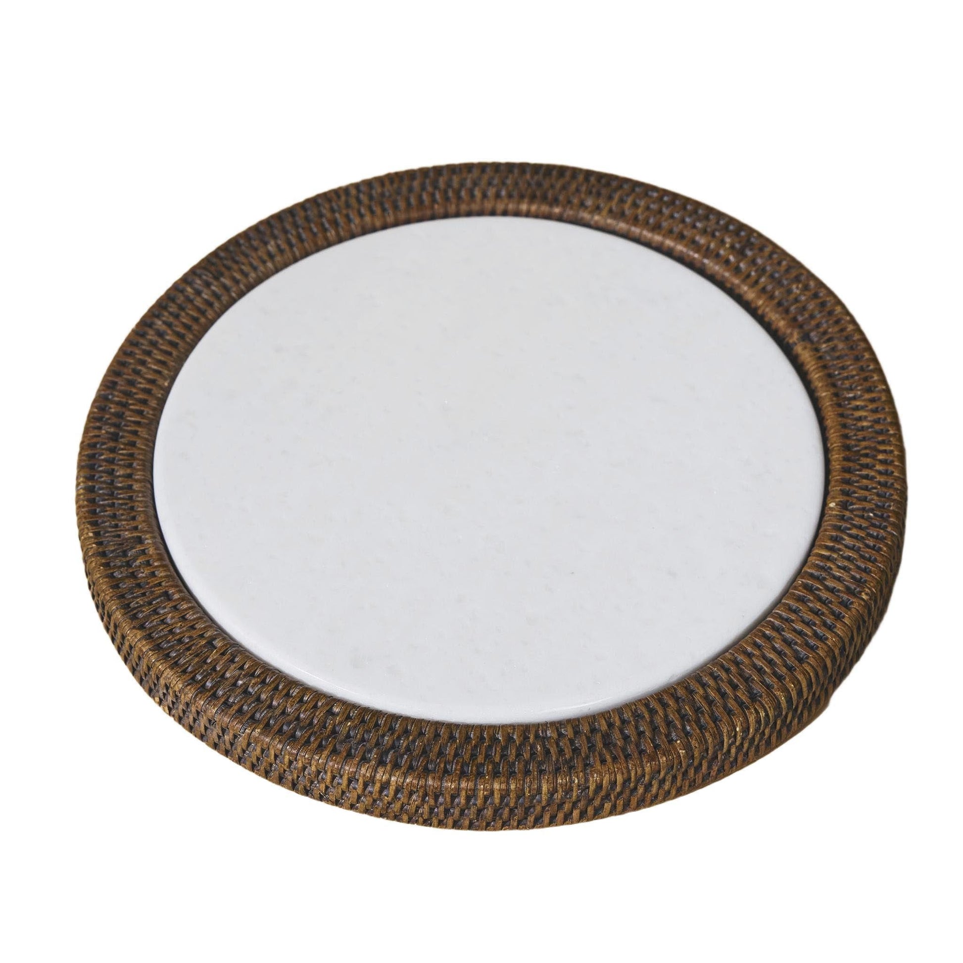Yuvarlak Rattan Peynir Tabağı