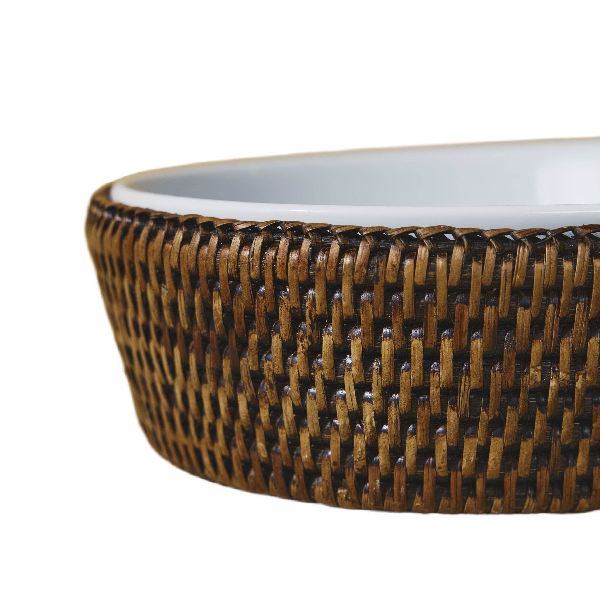 Elips Rattan Fırın Kabı