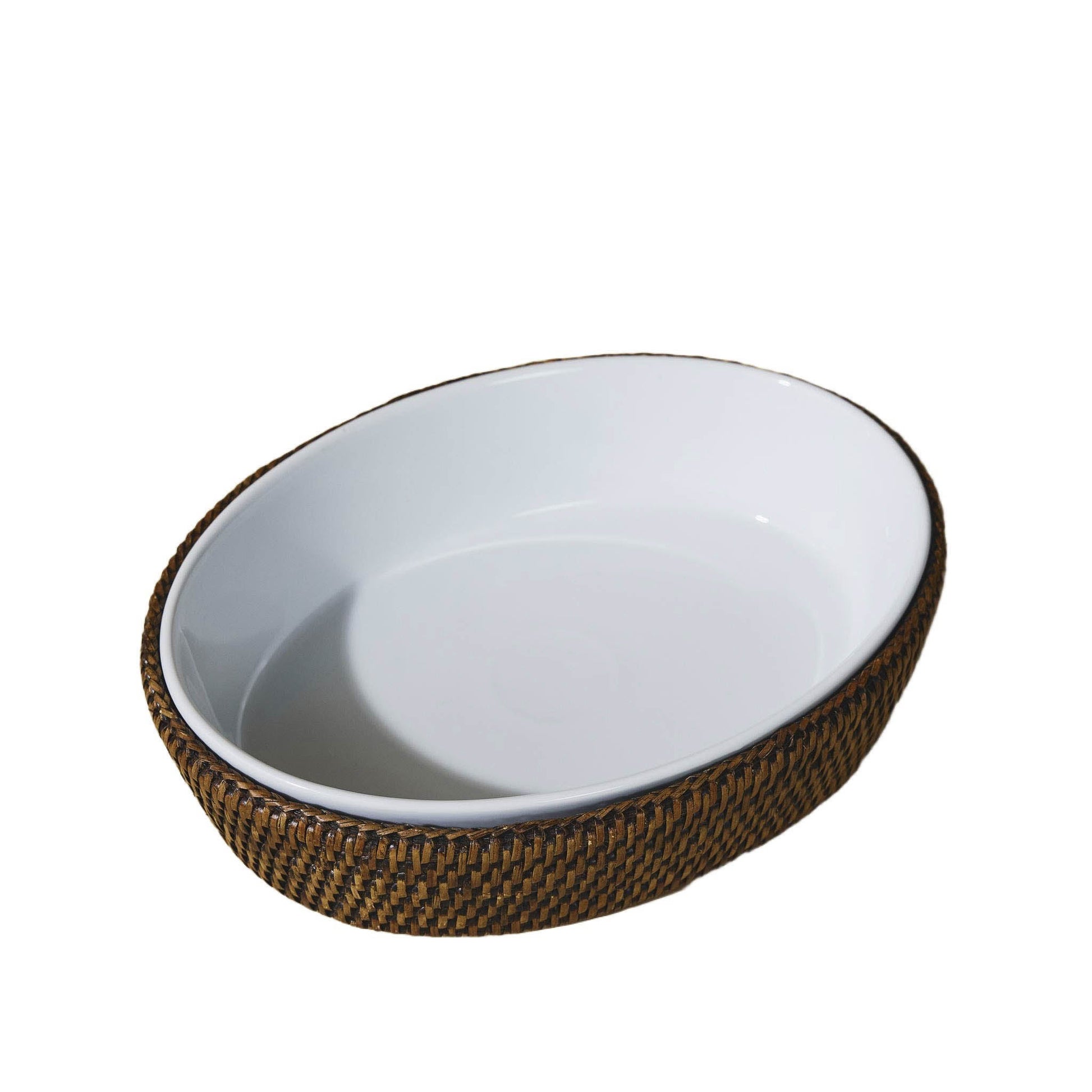 Elips Rattan Fırın Kabı