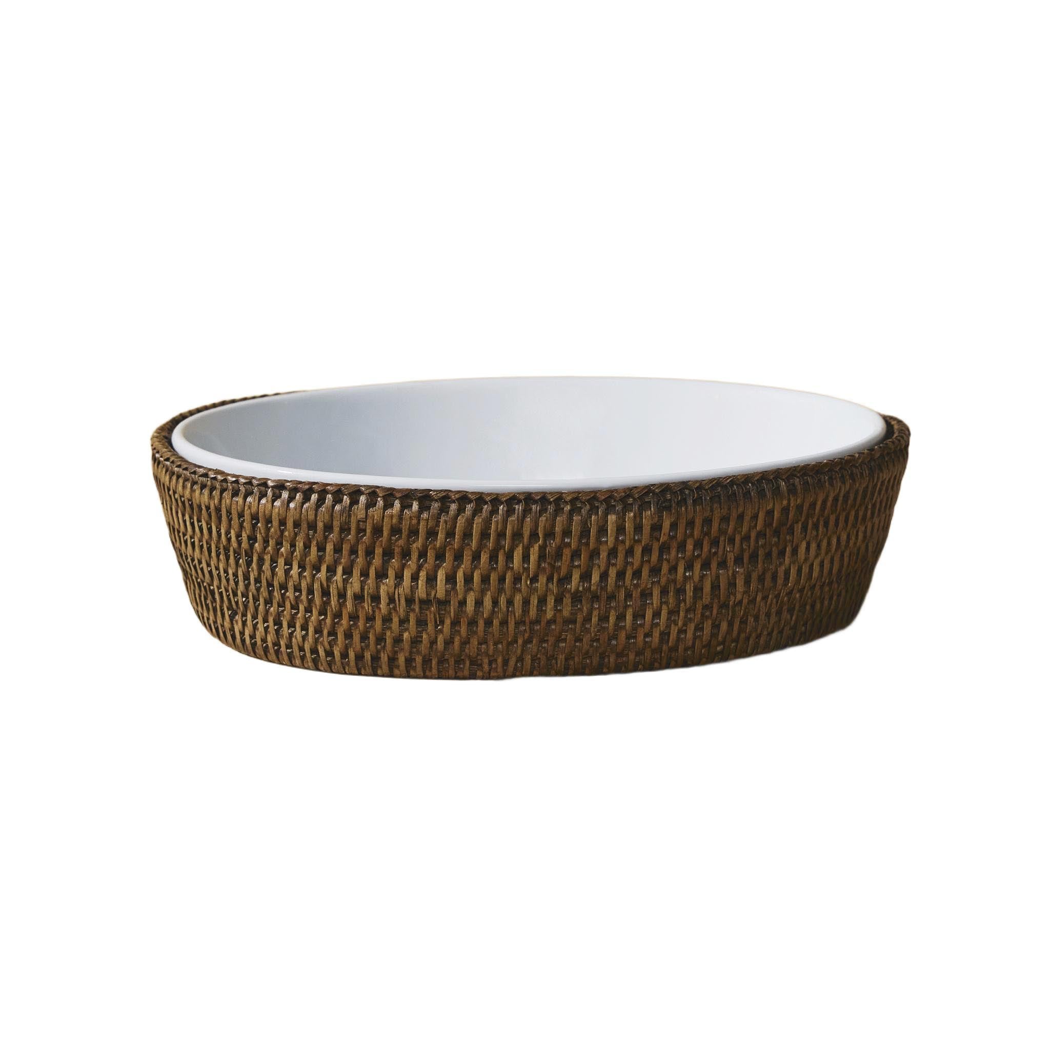 Elips Rattan Fırın Kabı