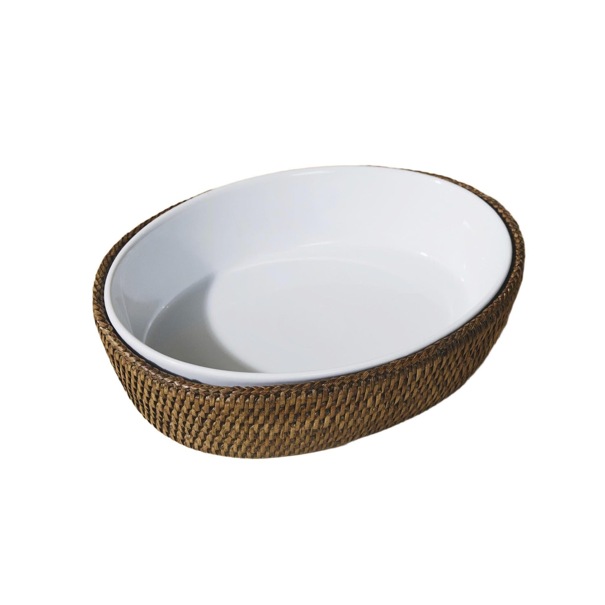 Elips Rattan Fırın Kabı