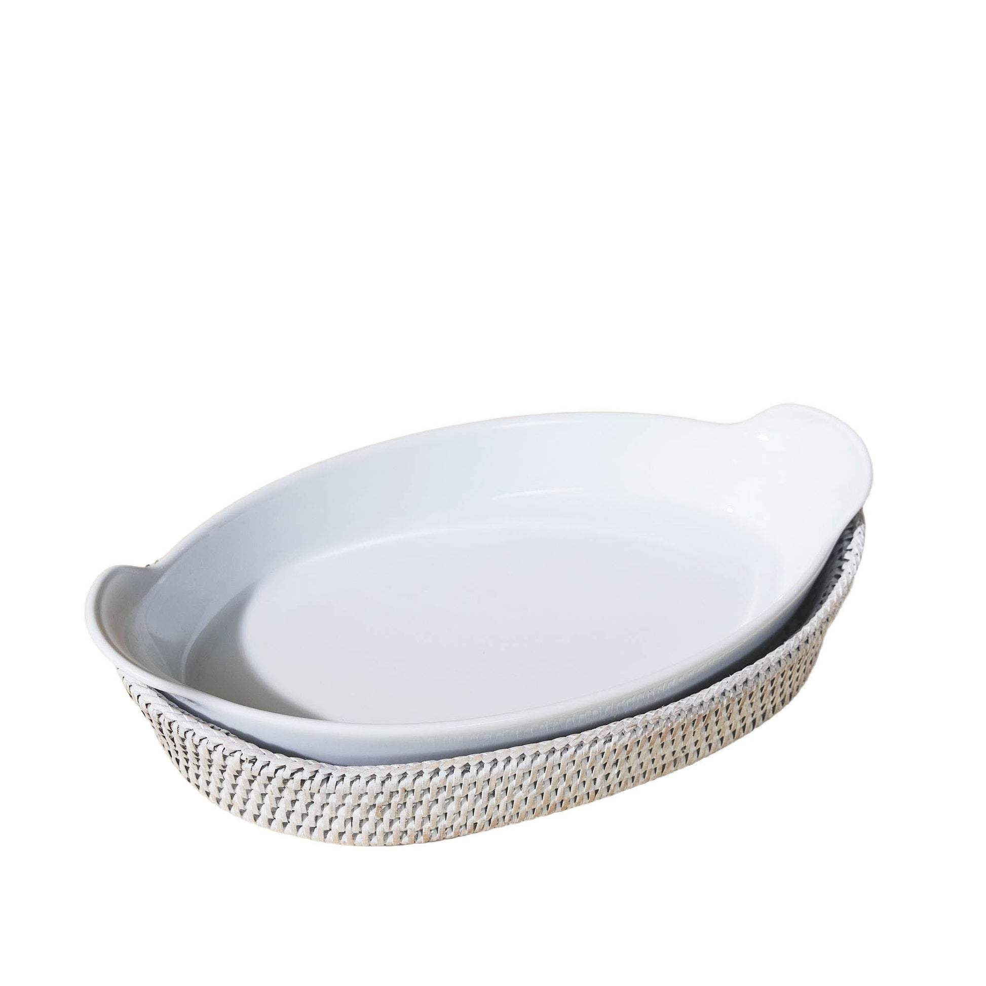 Gondol Rattan Fırın Kabı