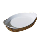 Gondol Rattan Fırın Kabı