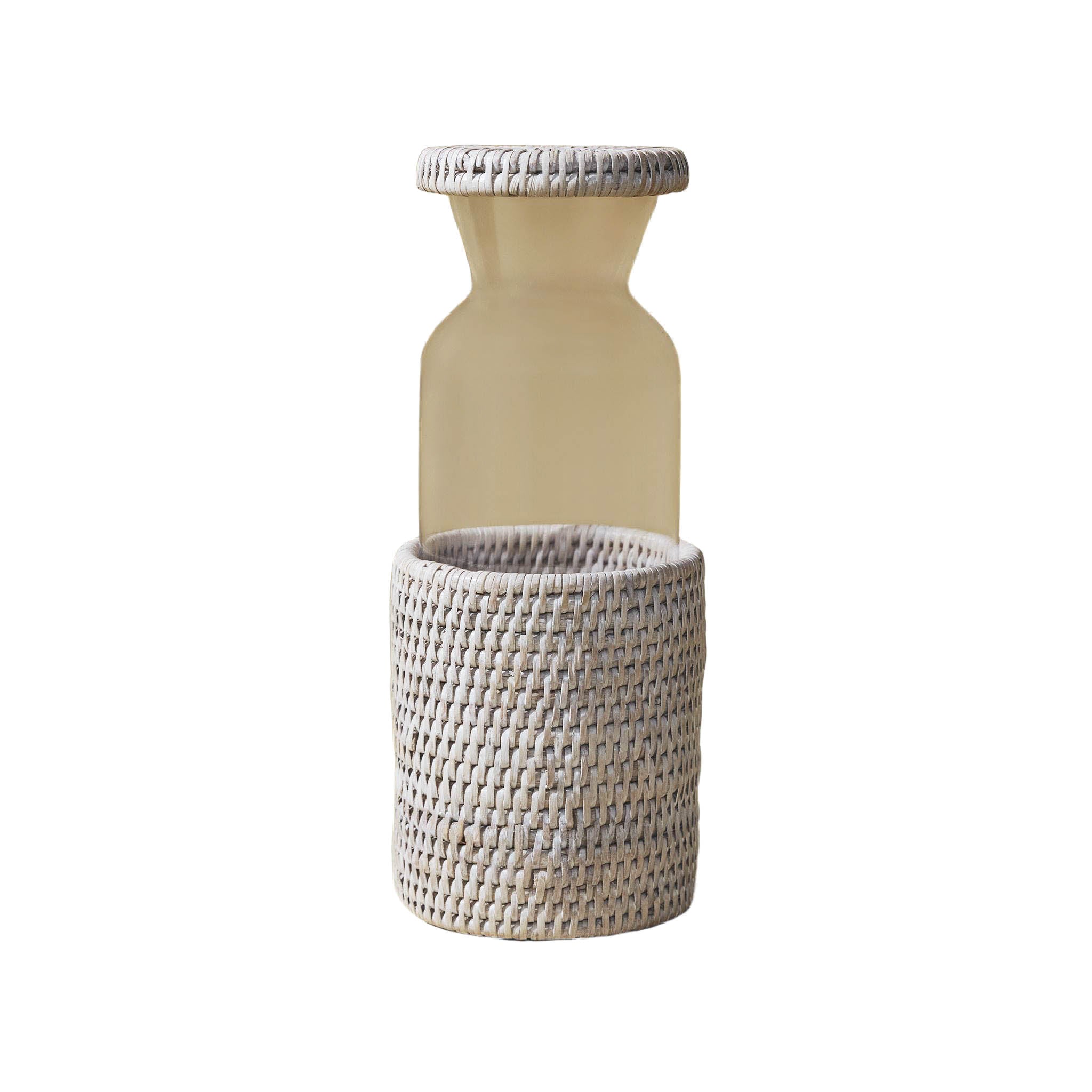 Vintage Rattan Sürahi