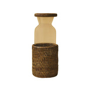 Vintage Rattan Sürahi