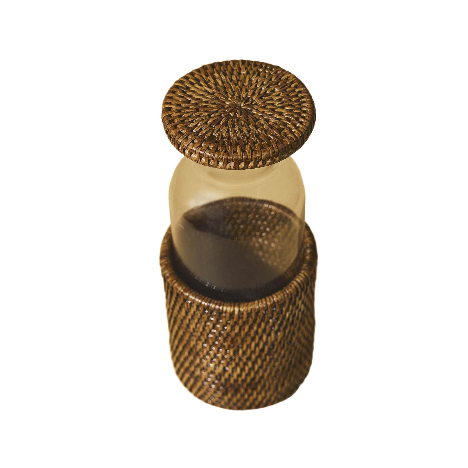 Vintage Rattan Sürahi