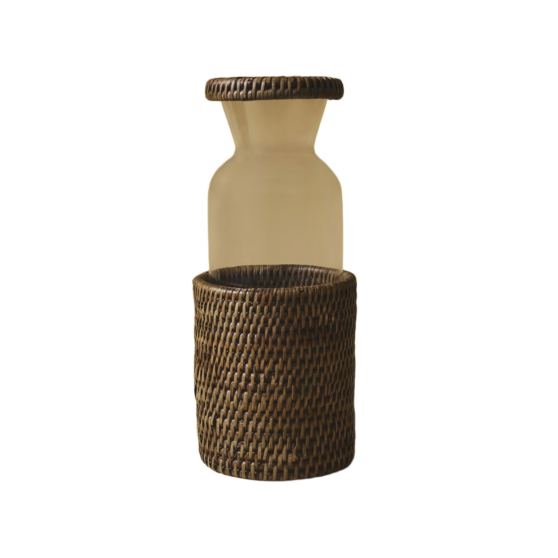 Vintage Rattan Sürahi