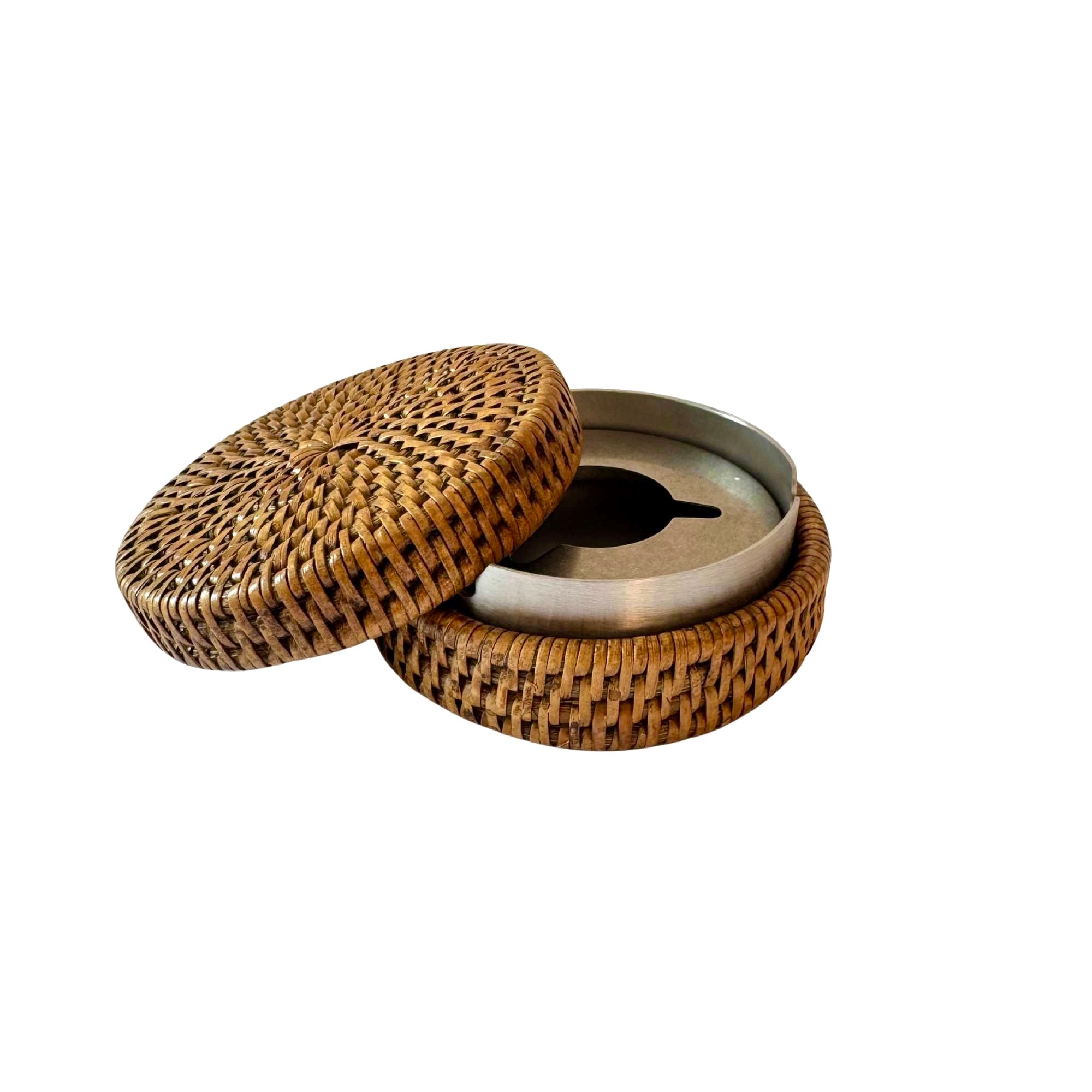 Alçak Rattan Kül Tablası