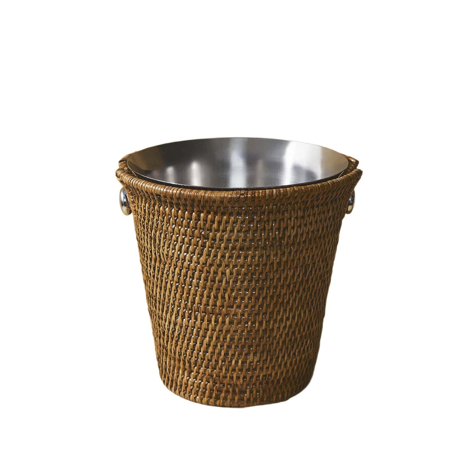 Bal Kahverengi Rattan Şarap Kovası