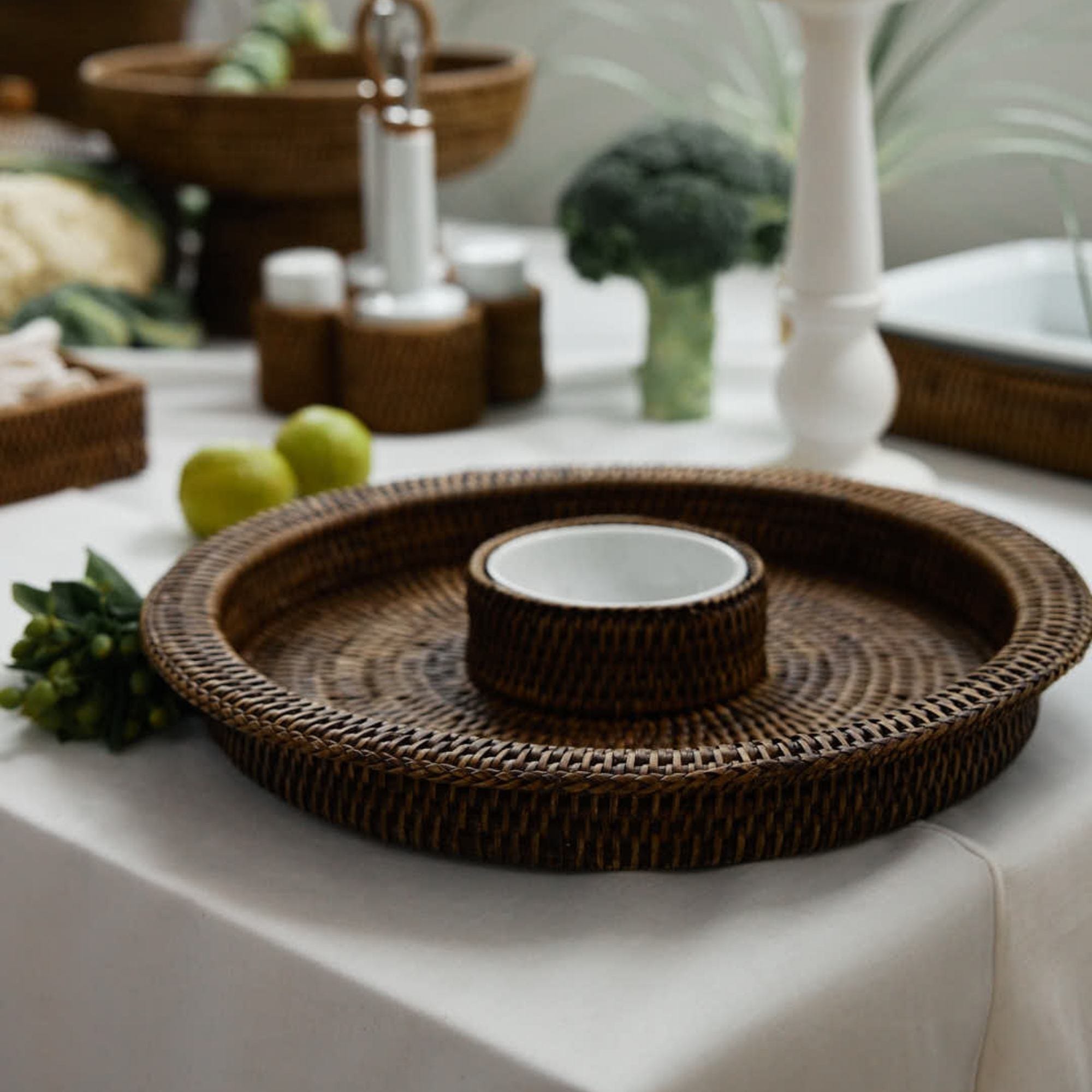 Rattan Dipping Tray