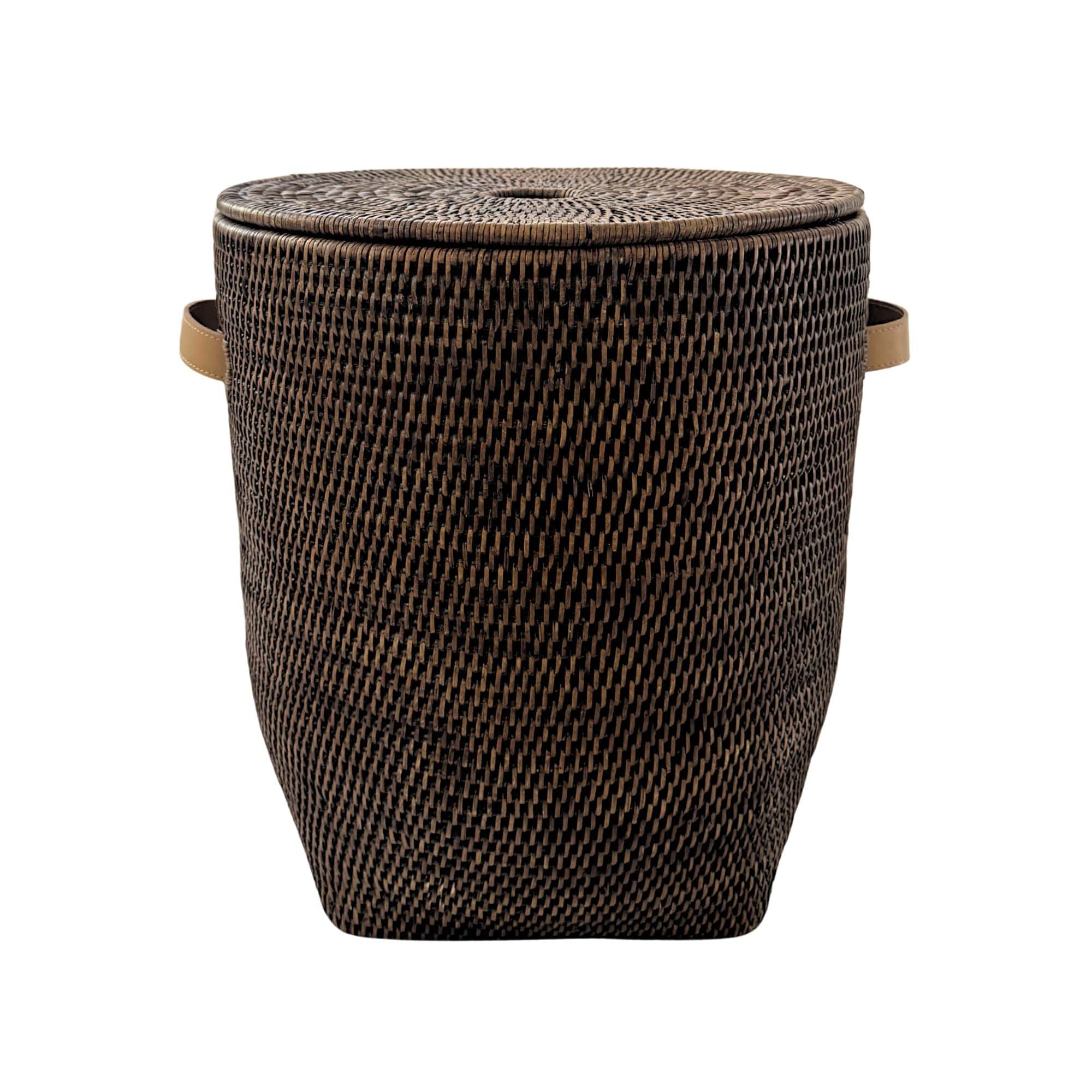 Uzun Kapaklı Rattan Sepet