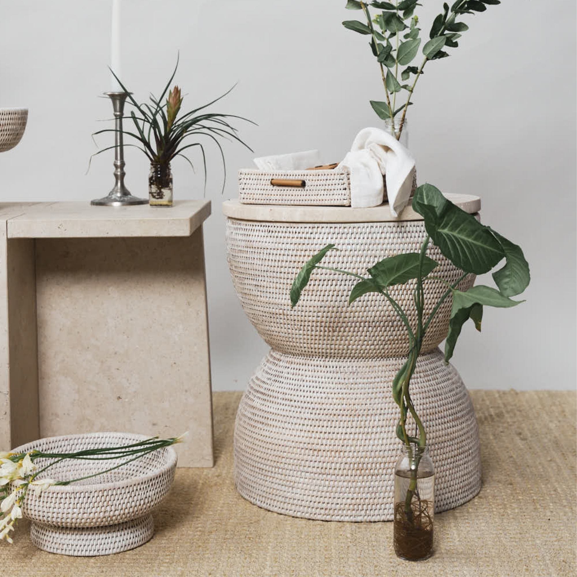 Hourglass Side Table