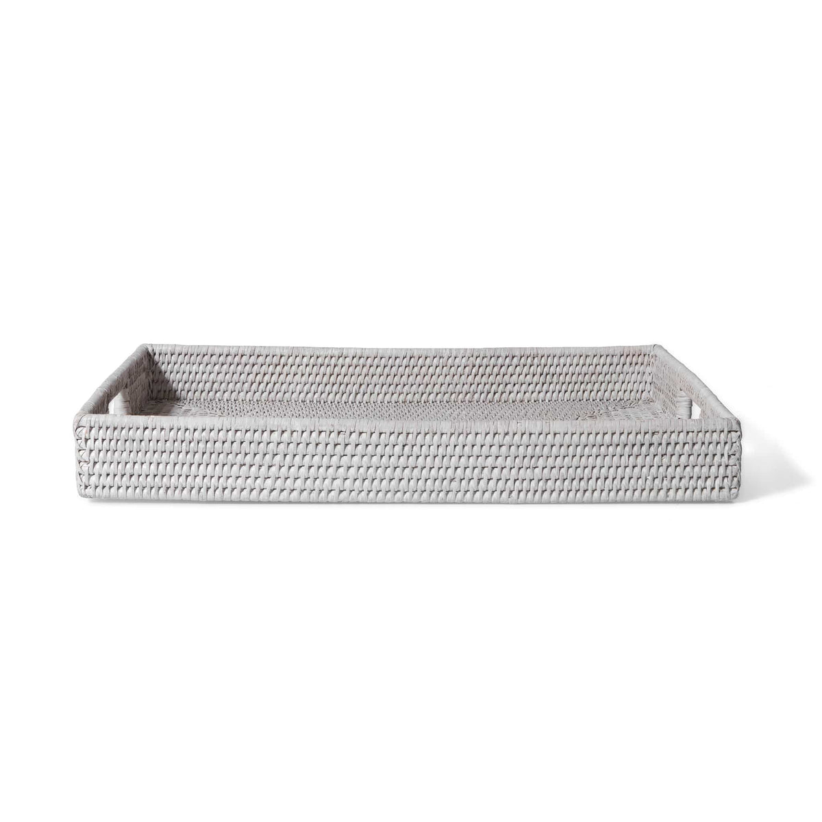 Rectangular Rattan Serving Tray