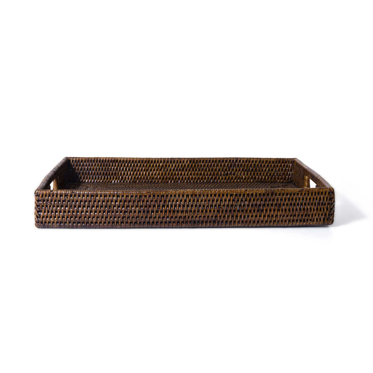 Rectangular Rattan Serving Tray