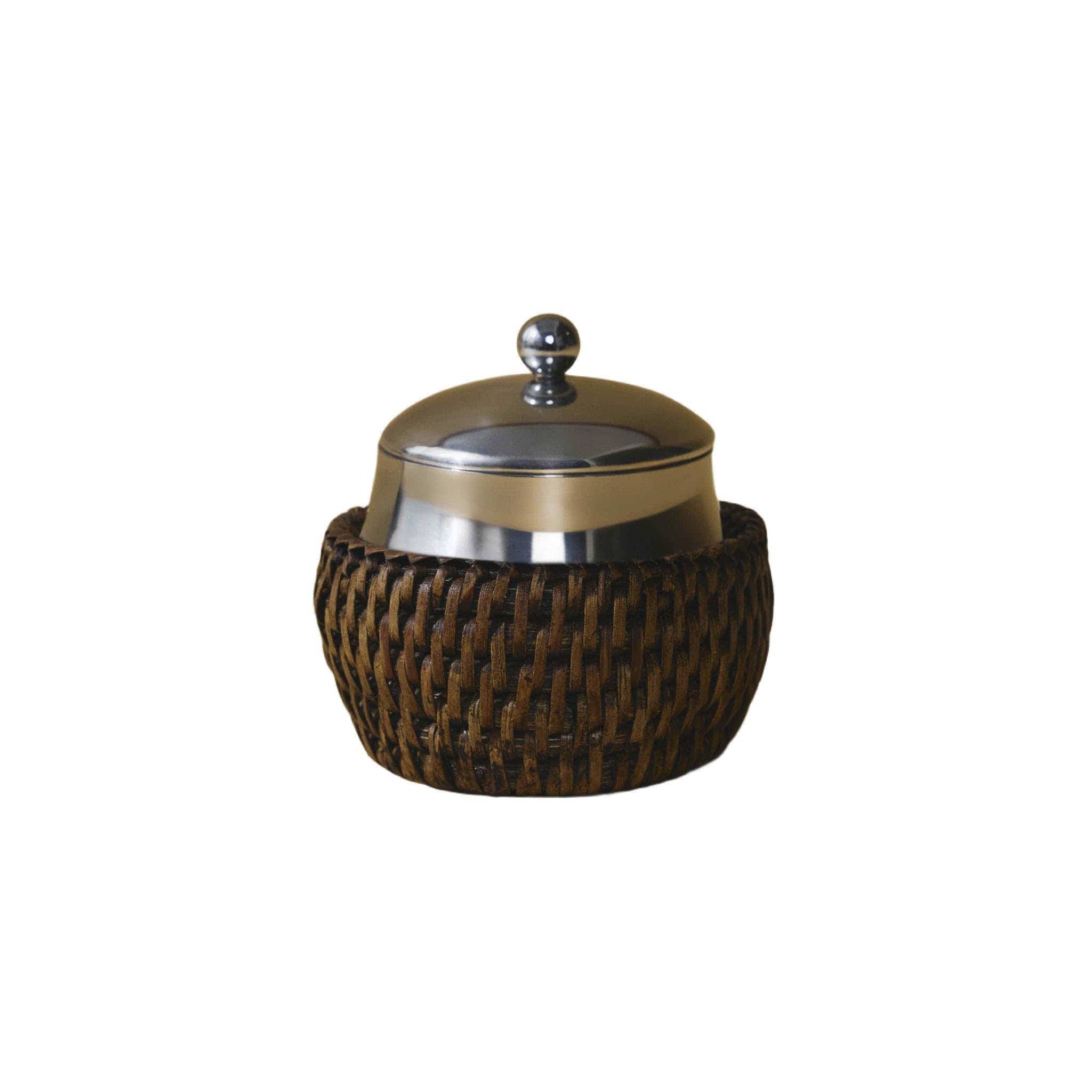 Koyu Kahverengi Rattan Baharatlık