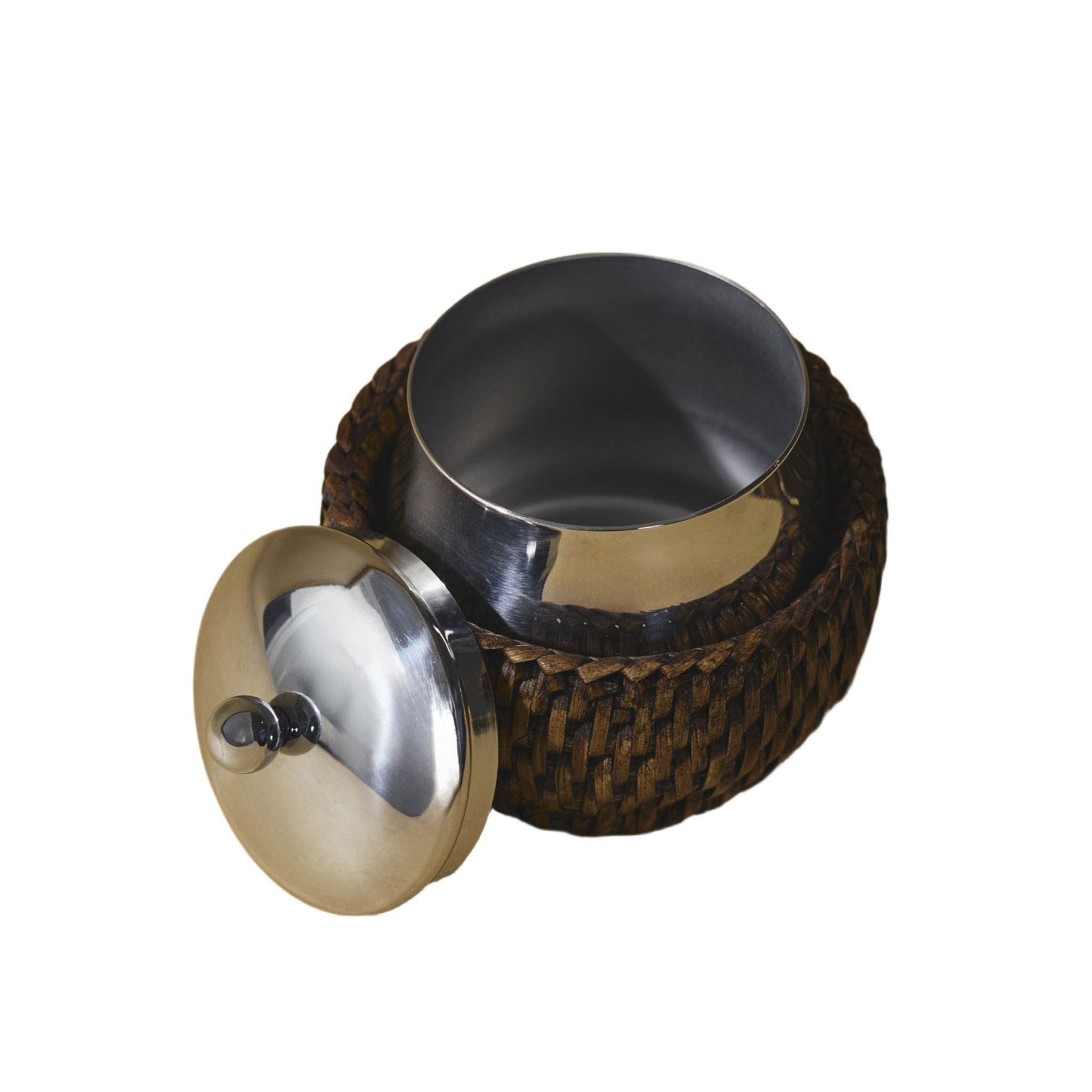 Koyu Kahverengi Rattan Baharatlık
