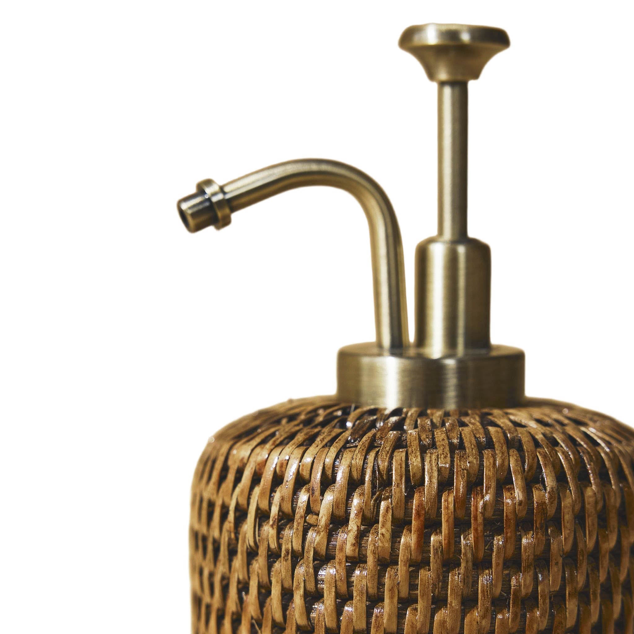 Küçük Rattan Sıvı Sabunluk
