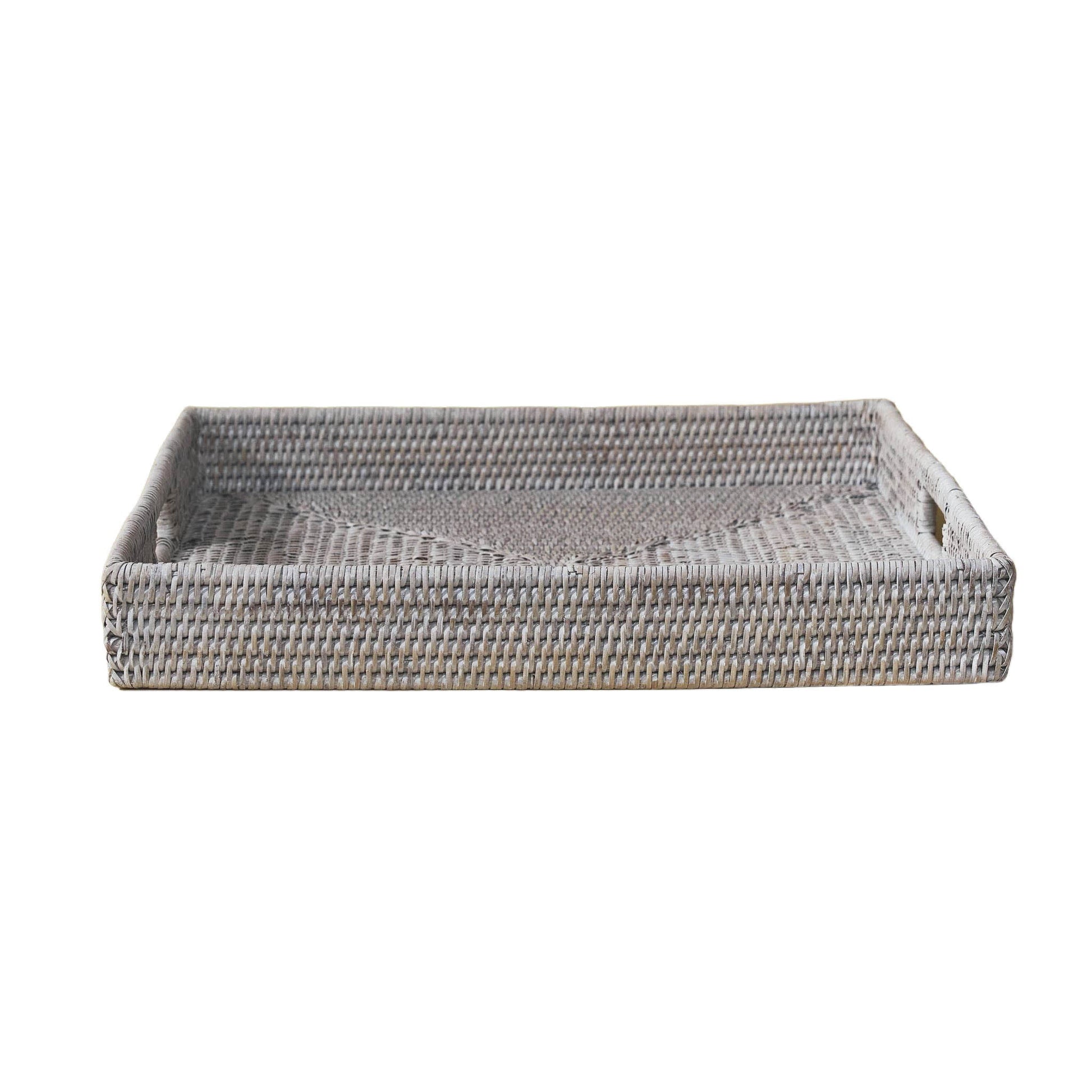 Kare Rattan Servis Tepsisi