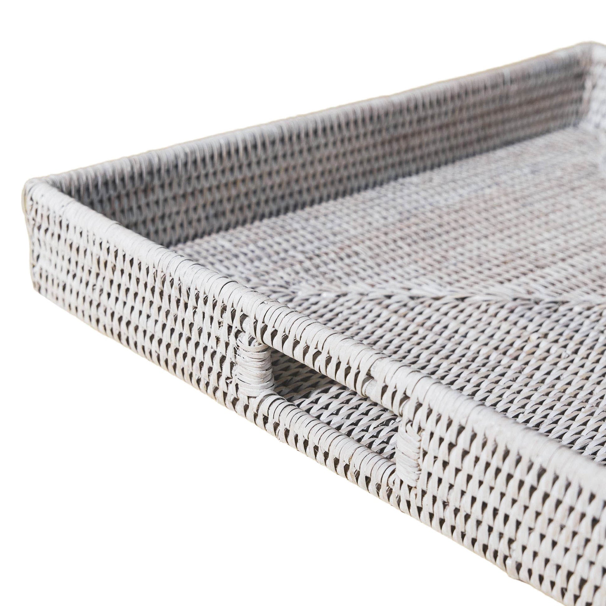 Kare Rattan Servis Tepsisi
