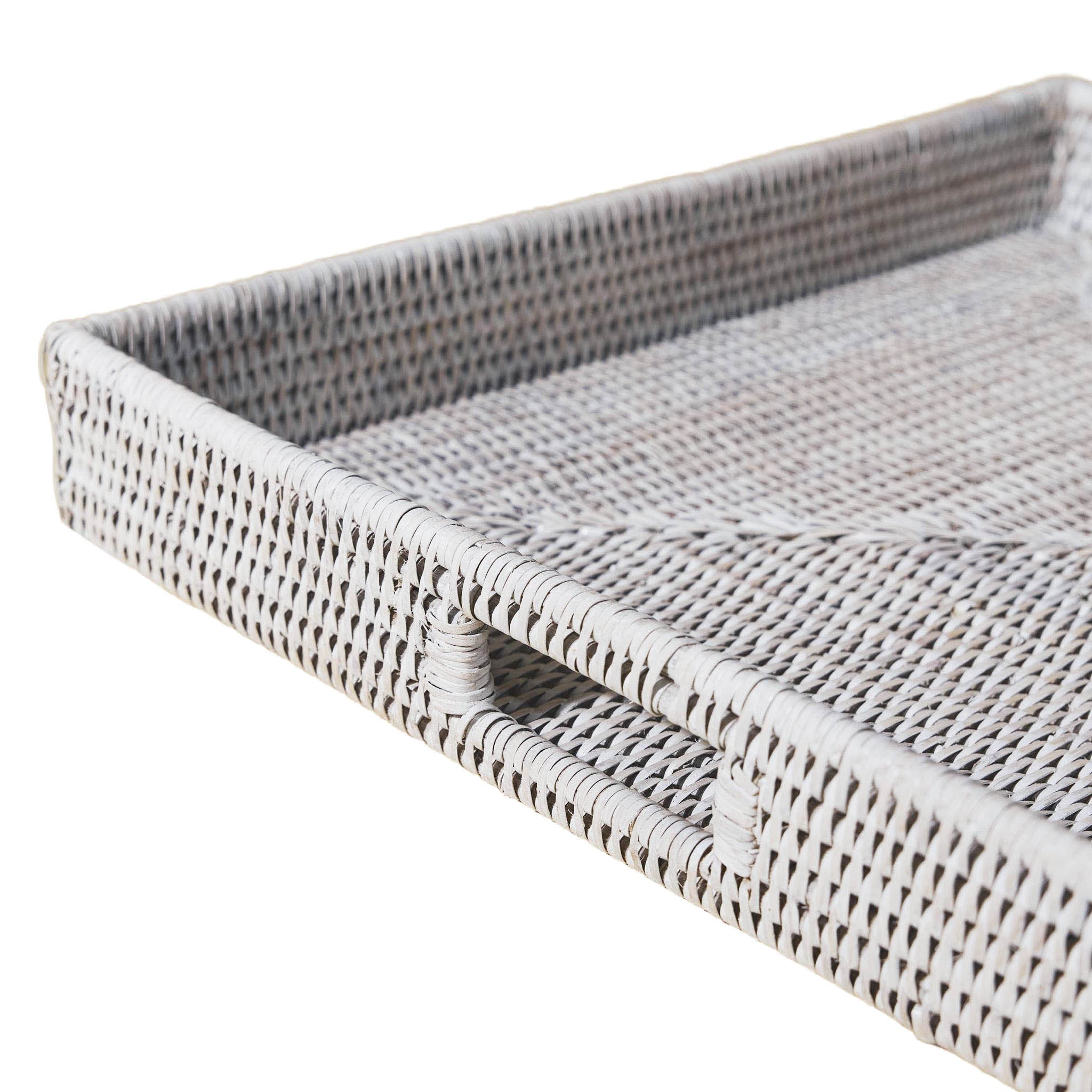 Kare Rattan Servis Tepsisi