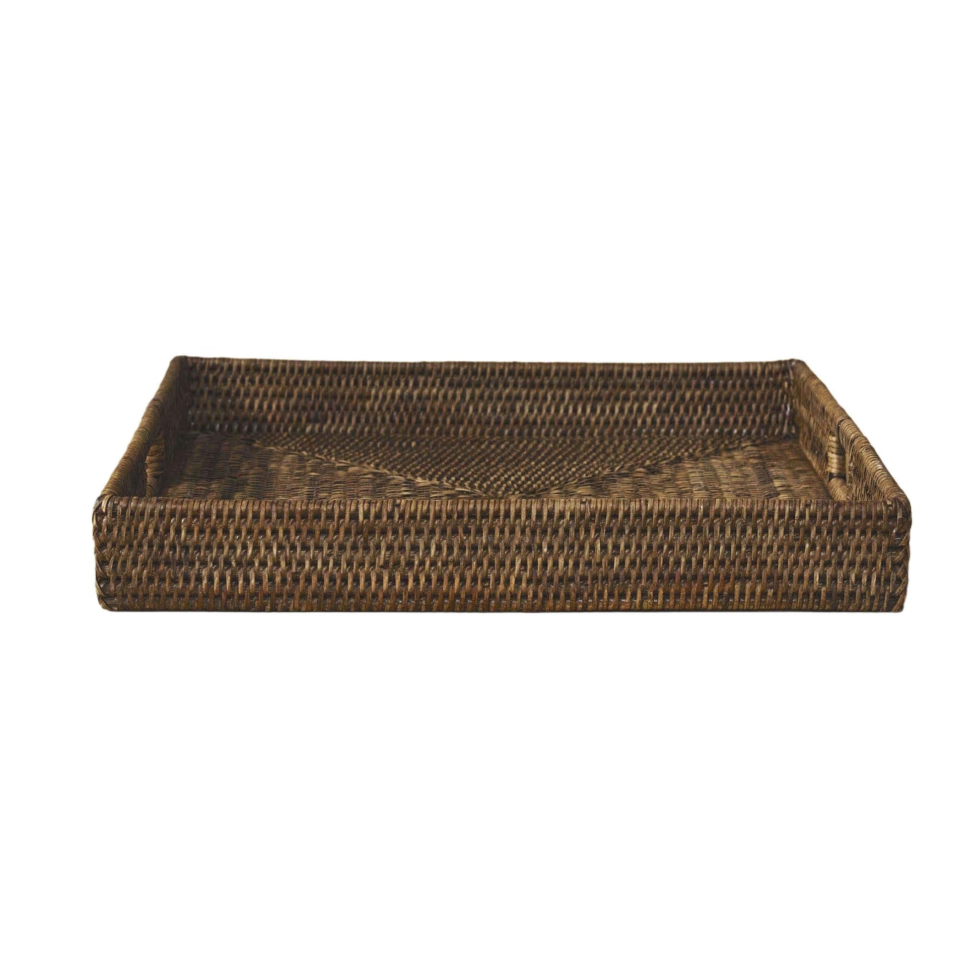 Kare Rattan Servis Tepsisi