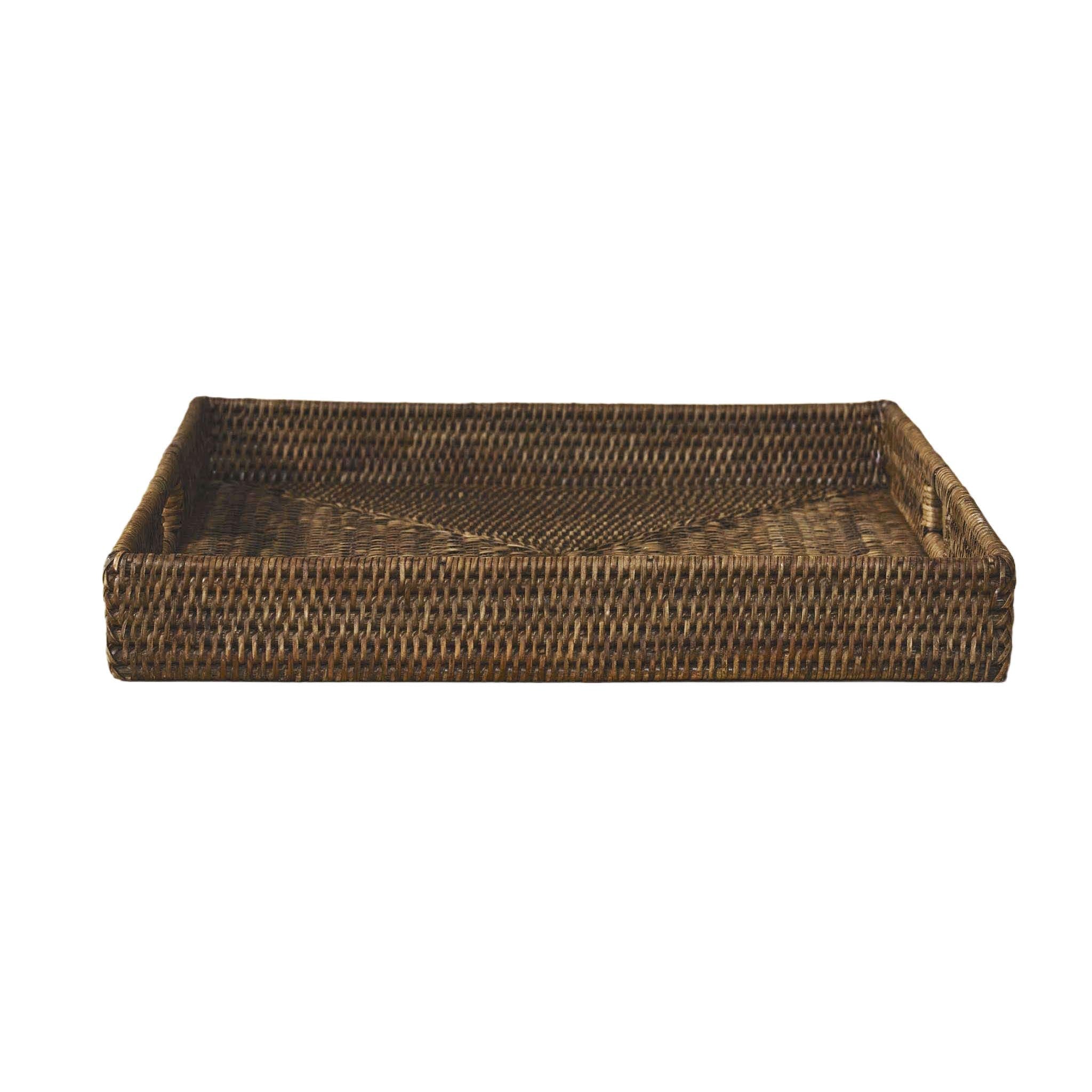 Kare Rattan Servis Tepsisi