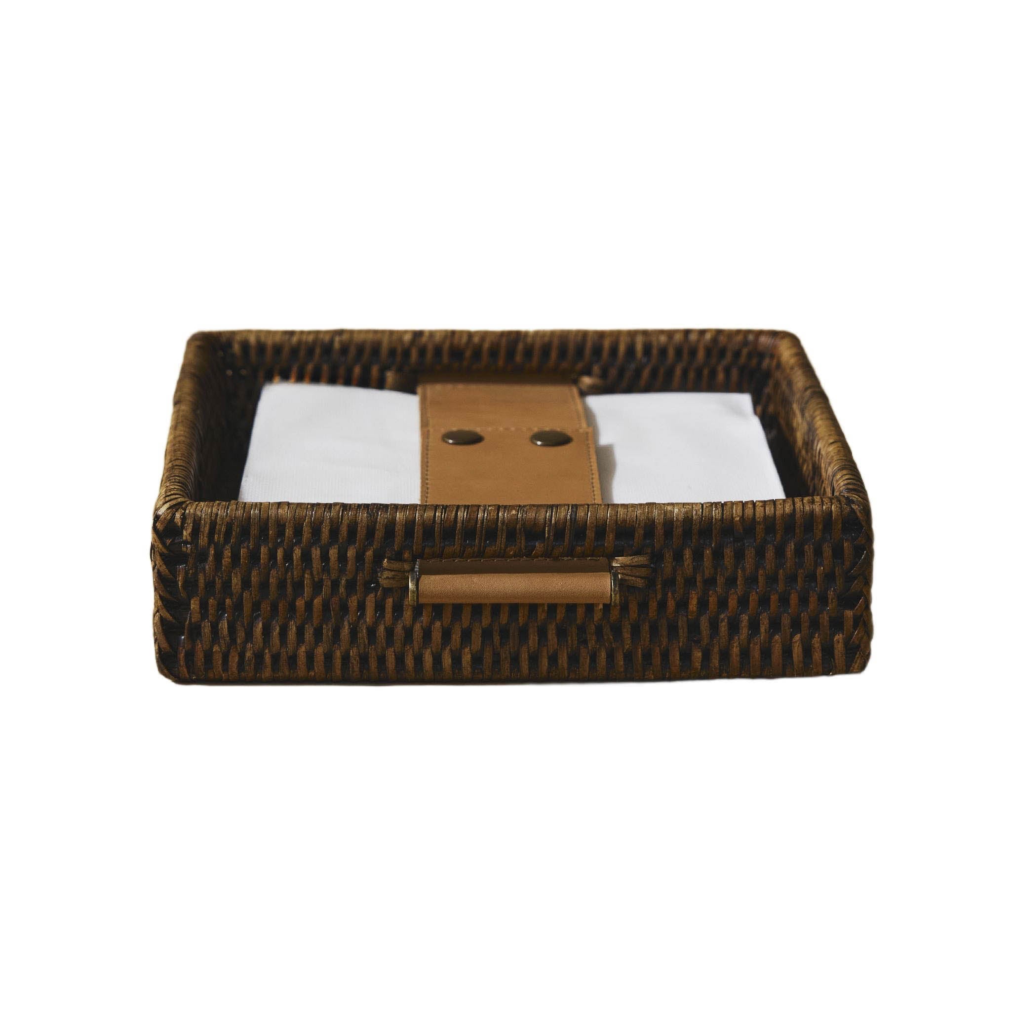 Rattan Kare Peçetelik