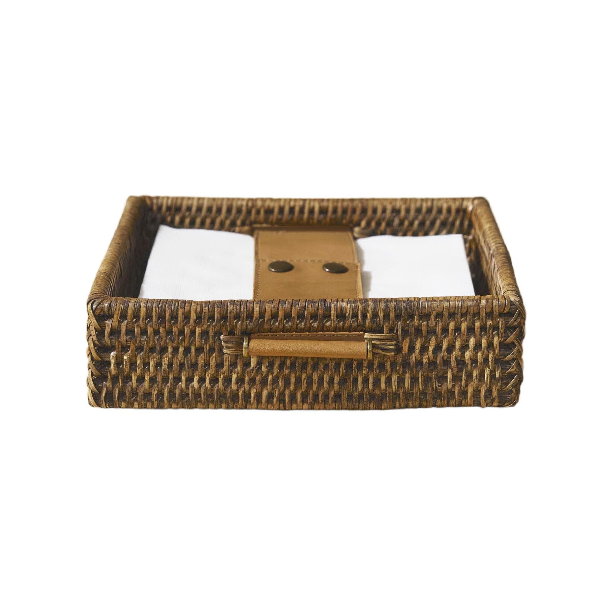 Rattan Kare Peçetelik