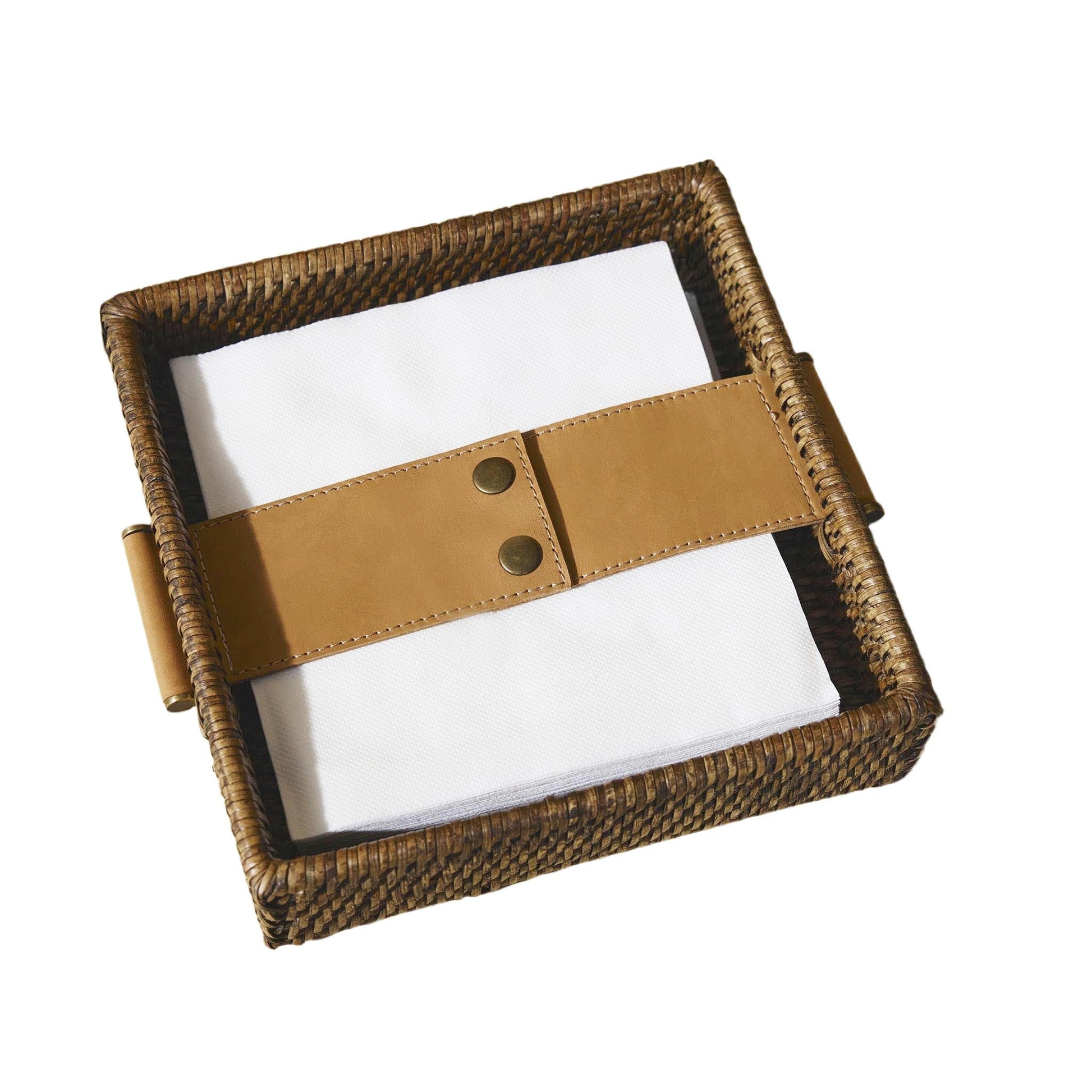Rattan Kare Peçetelik