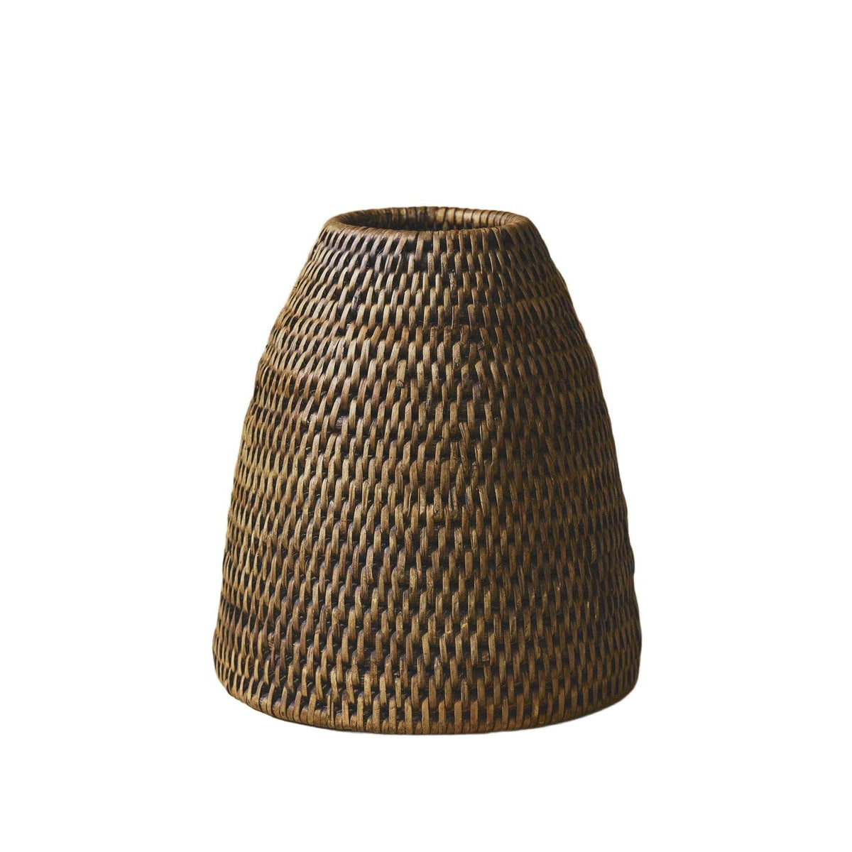 Rattan Termos Mat Orta Kahve – el örgüsü hasır rattan