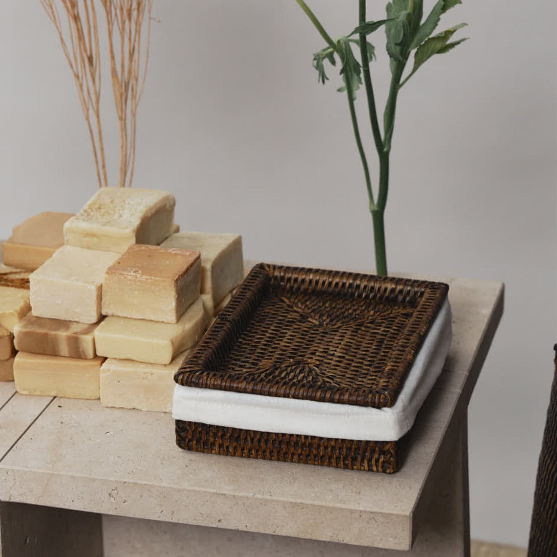 Rattan Banyo Tepsisi